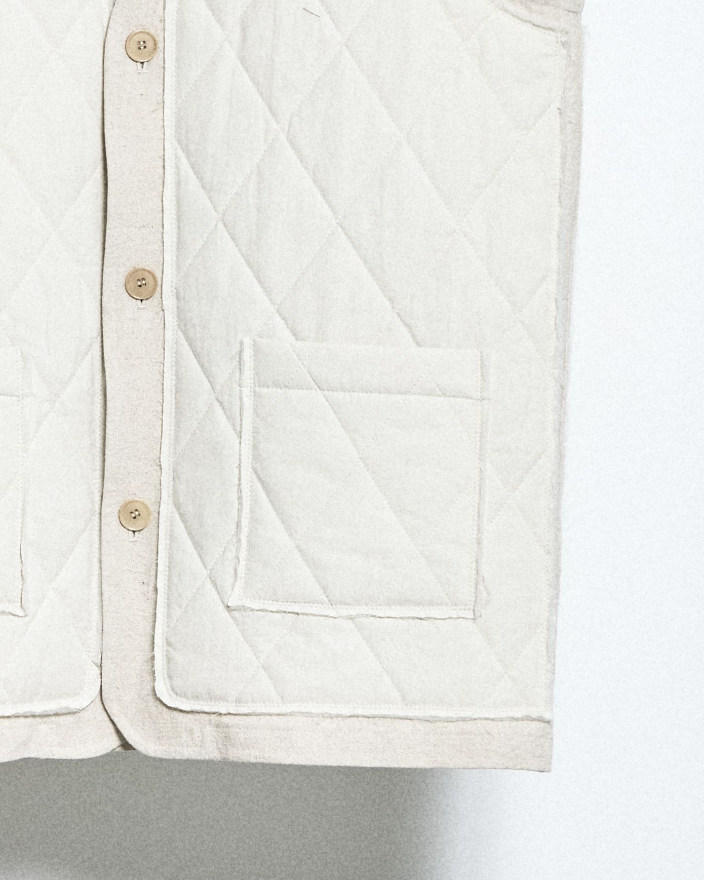 Cut off quilting Vest
