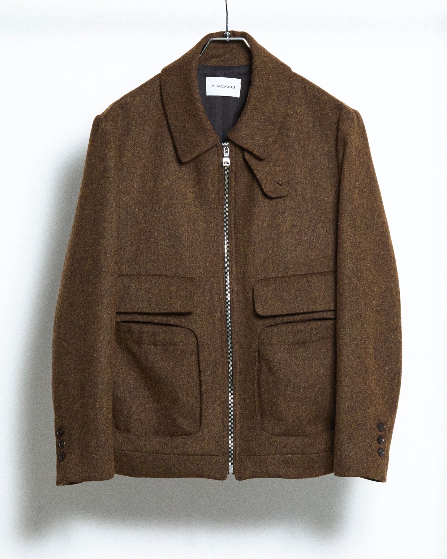 Hollow out pocket Blouson