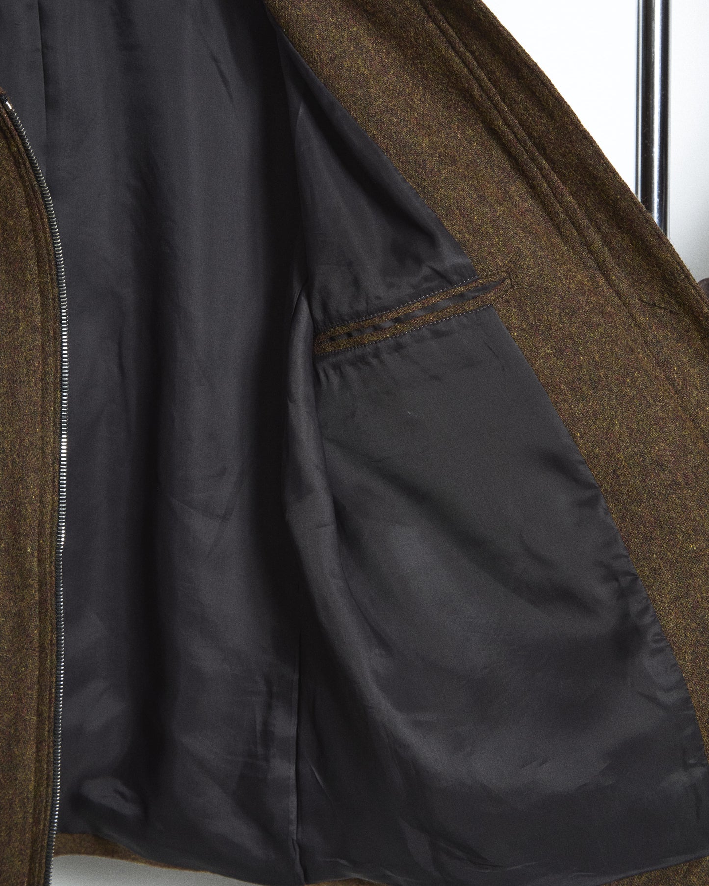 Hollow out pocket Blouson